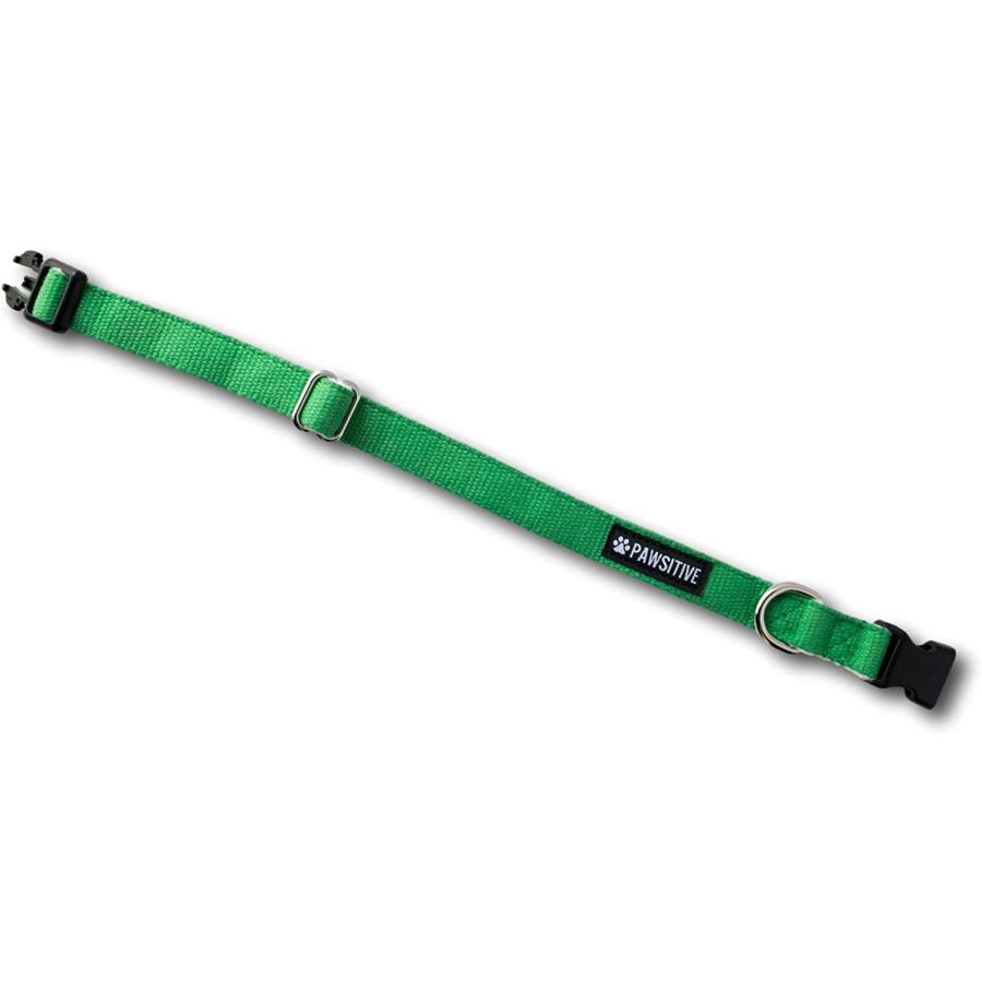 【並行輸入品】 Pawsitive Hemp Dog Collar - Green Dog Collar - We Donate a Collar f_1