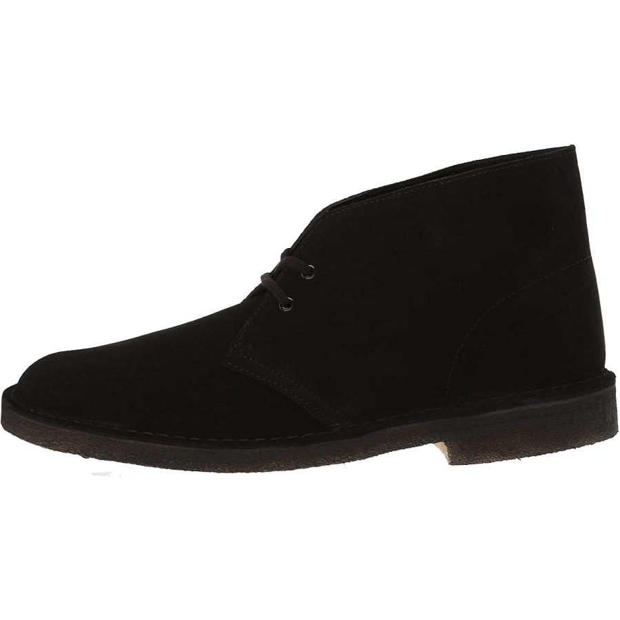 CLARKS Men s Desert Chukka Boot Black Suede 105 M US