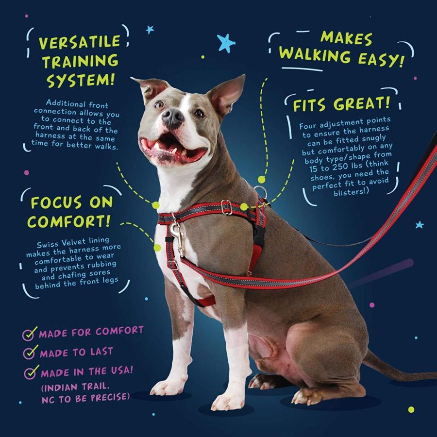 【並行輸入品】 2 Hounds Design Freedom No Pull Dog Harness | Adjustable Gentle Com_3