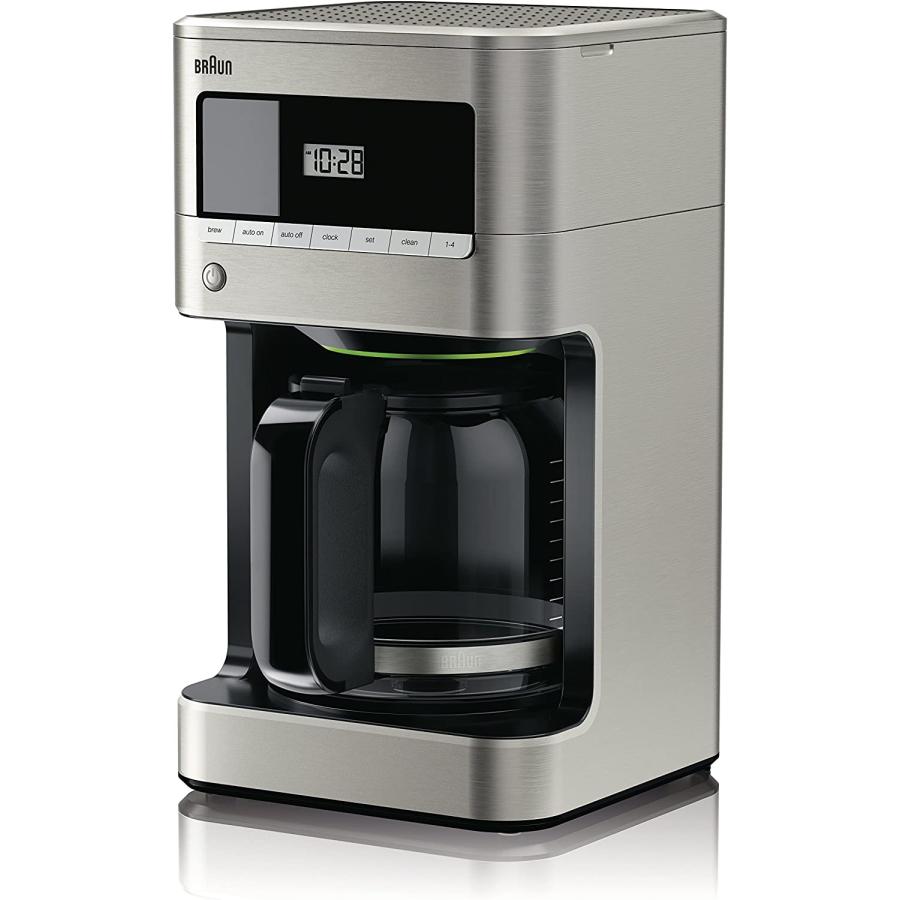 Braun KF7070 BrewSense Drip Glass Coffeemaker  12 Cup  Stainless Steel　並行輸入品｜dep-good-choice｜02