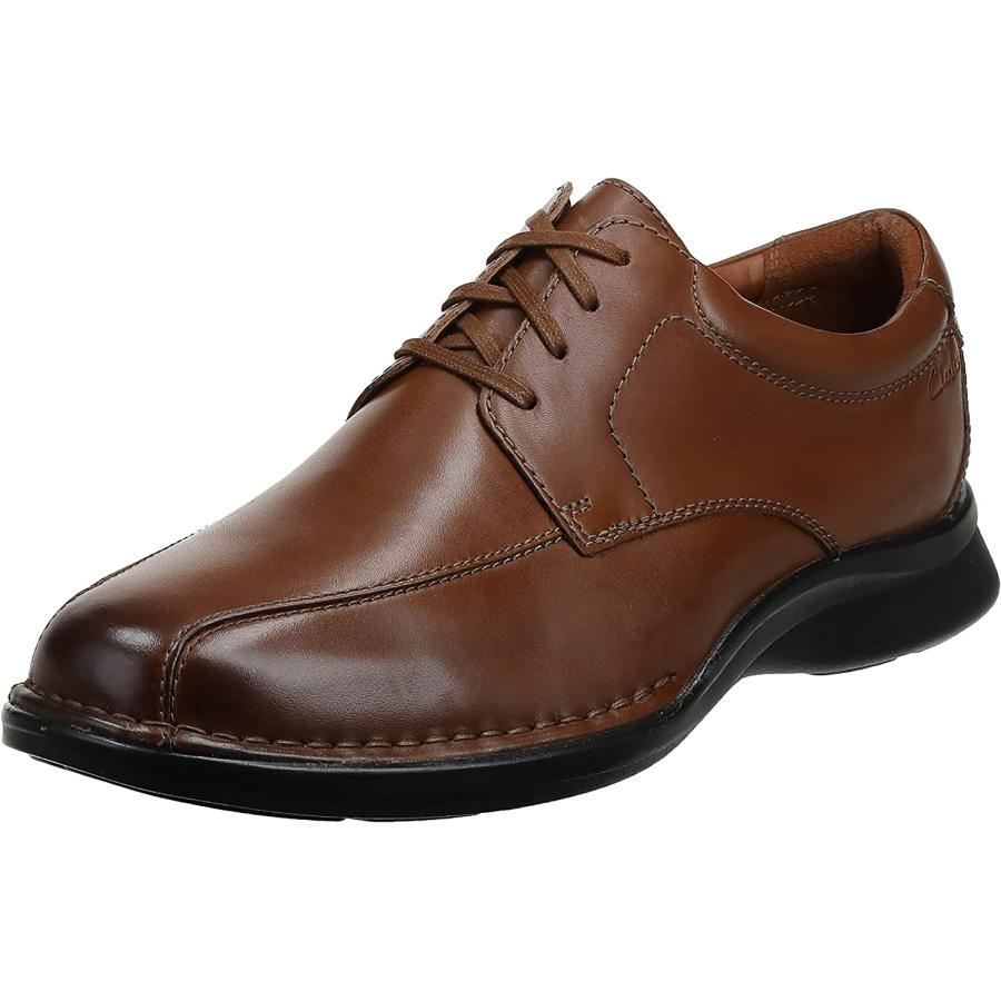 Clarks Men's Newmann Oxford Shoe - Classic Dress-Casual Leather Shoe With Smart Design - View #5