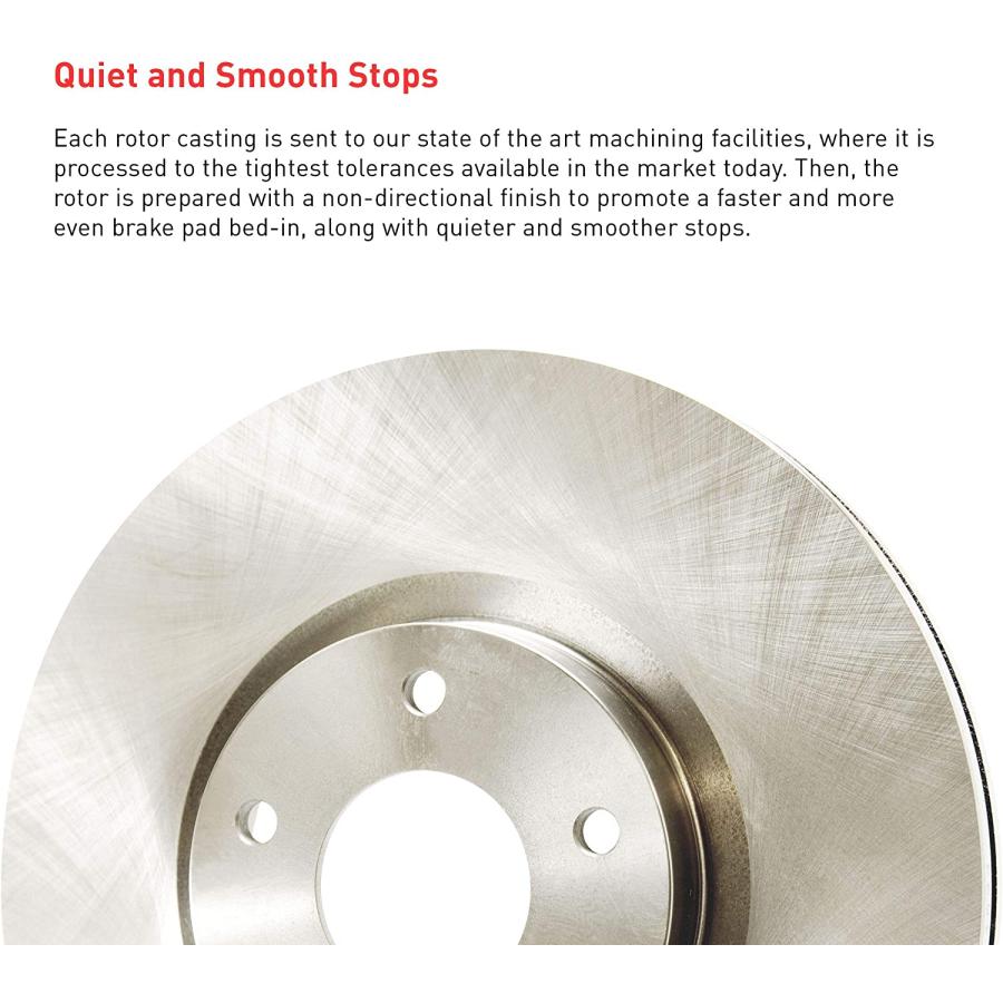 【並行輸入品】 Rear Dynamic Friction Company Disc Brake Rotor 600-63118 (1) For 20_2