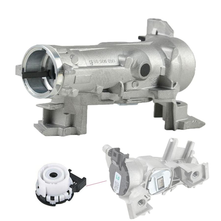 1K0905851B 1K0905841 Ignition Starter Switch Key Steering Lock Cylind