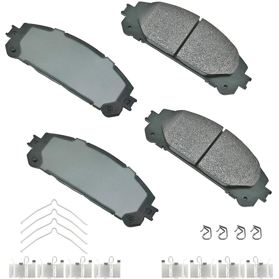 【並行輸入品】 Akebono フロントディスクブレーキパッド ACT1324A　_1