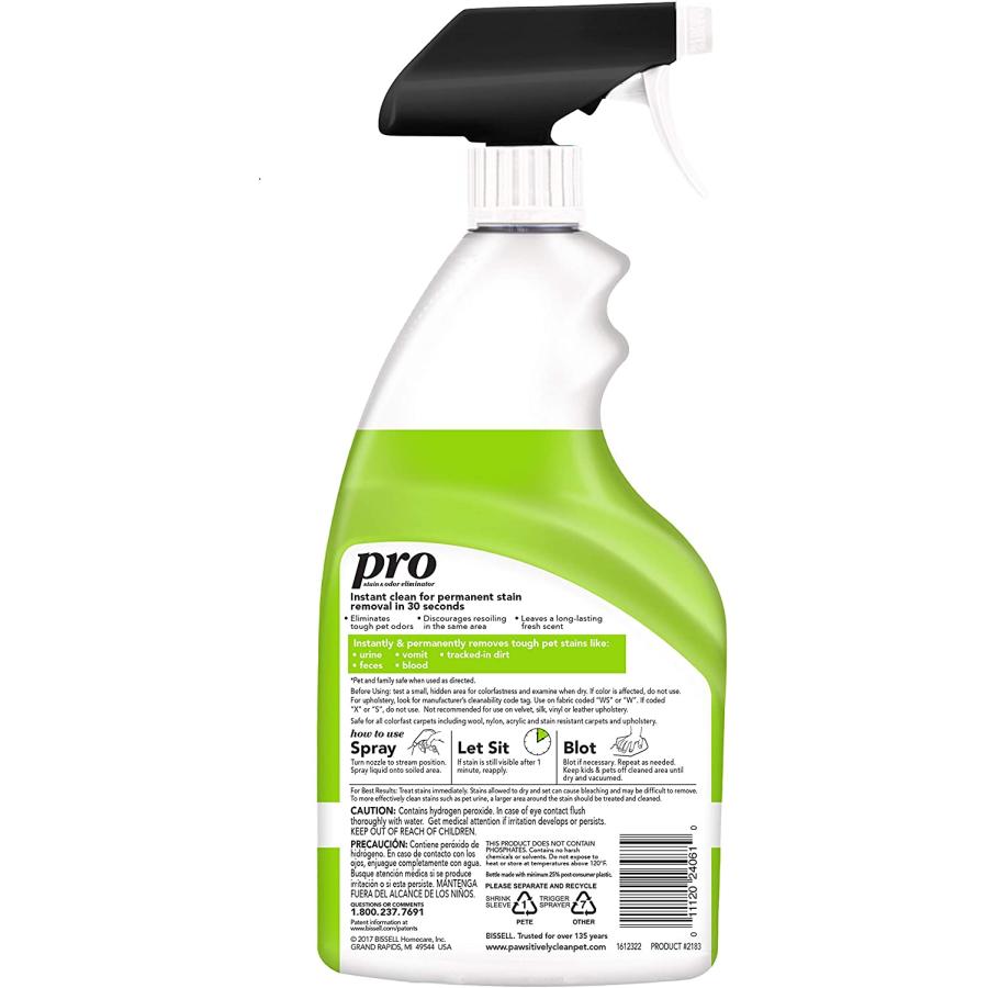 【並行輸入品】 Bissell Pawsitively Clean Pro Cat Instant Stain \u0026 Odor Eliminator_1