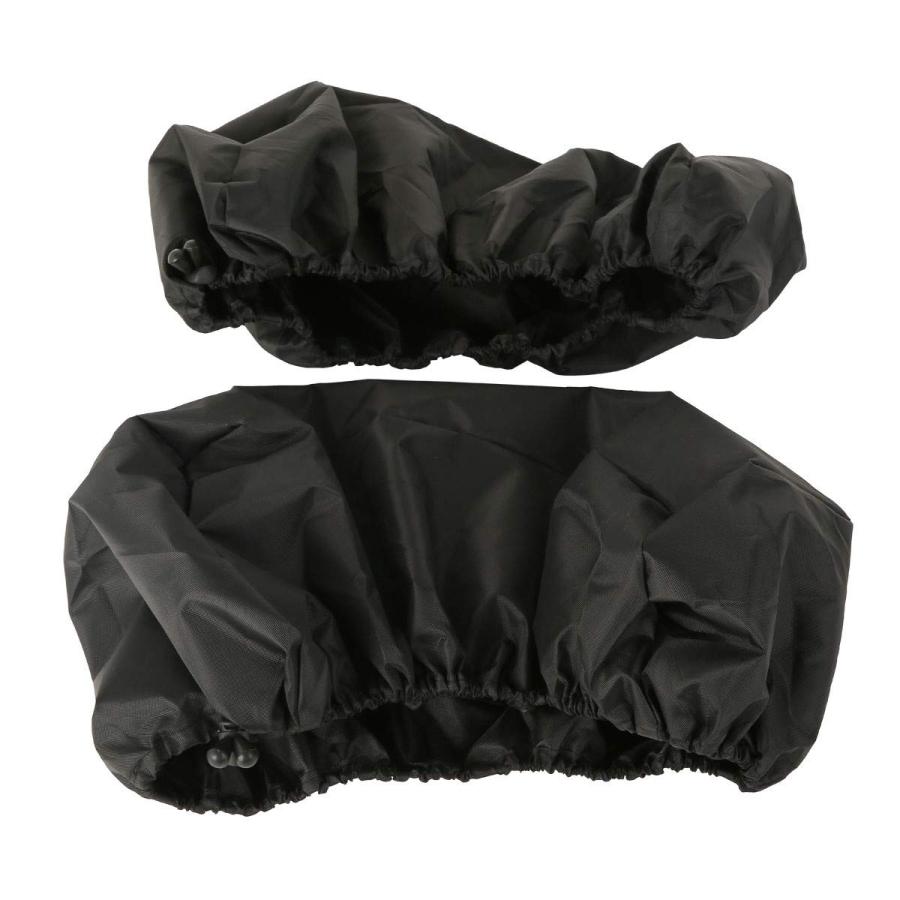【並行輸入品】 】 TCMI Nylon Waterproof Saddlebag Audio Speaker Lid Cover Fits For_6
