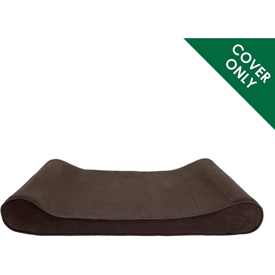 Furhaven Microvelvet Luxe Lounger Mattress Dog Bed Replacement Cover
