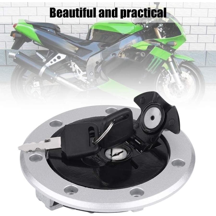ZX6R バイク燃料ガスタンクキャップカバーキーカワサキ Z750 Z800