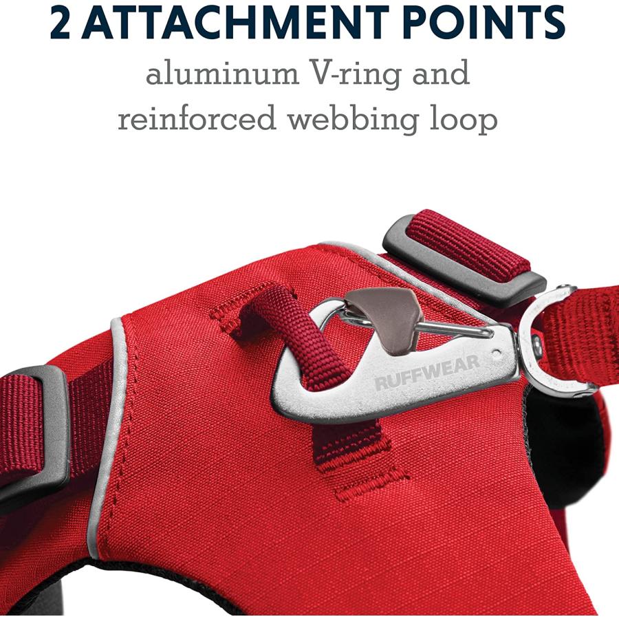 【並行輸入品】 RUFFWEAR Front Range Dog Harness Reflective and Padded Harness fo_3