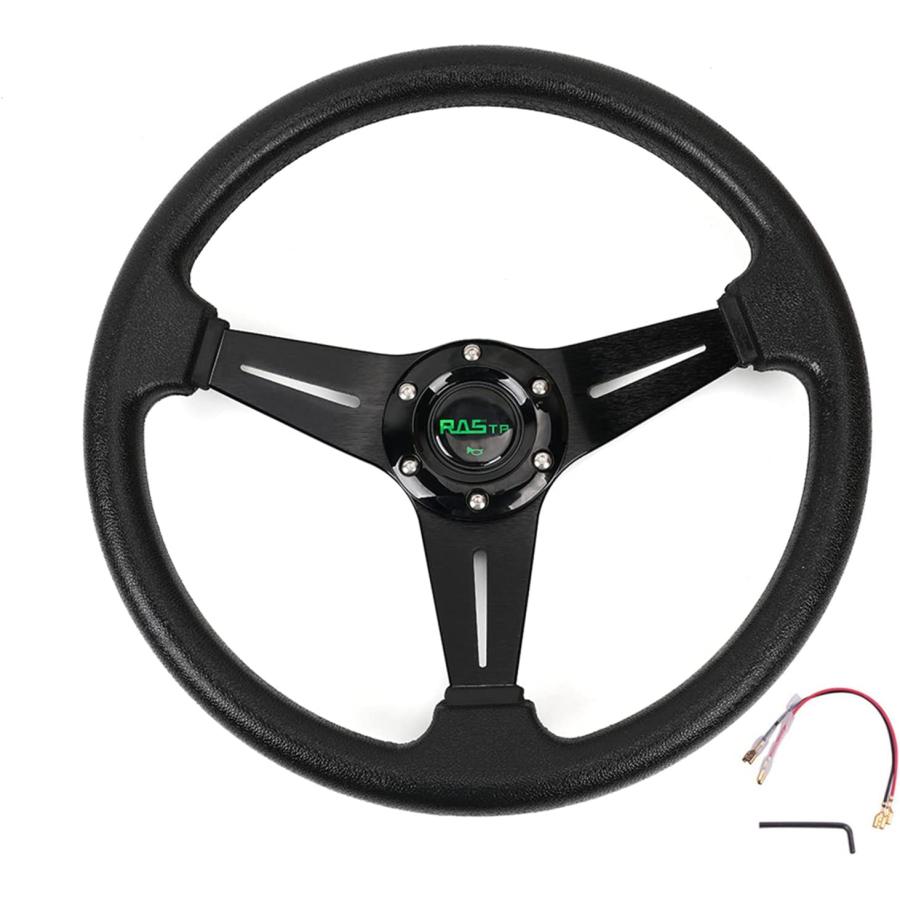 並行輸入品】 RASTP ハンドル ステアリング 直径340mm 軽量