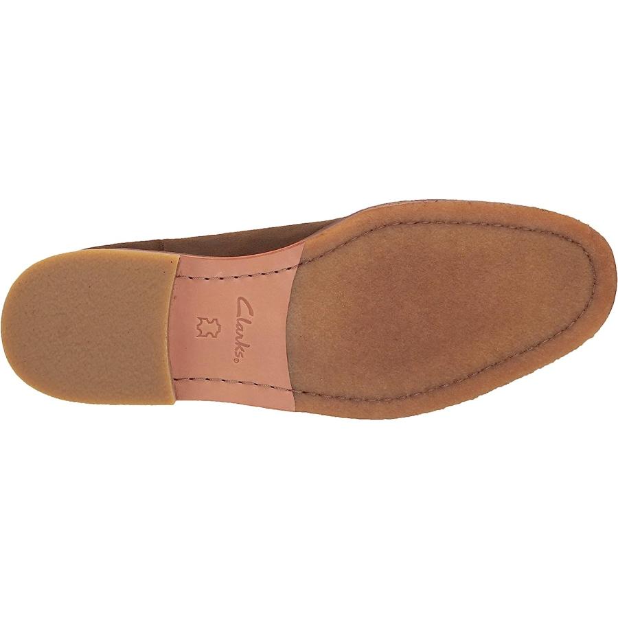 Clarkdale gobi tobacco suede top