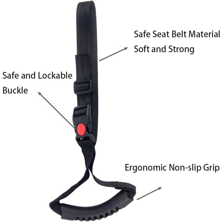【並行輸入品】 ZipSeven Portable Car Handle Heavy Duty Automotive Handle Assistancの画像