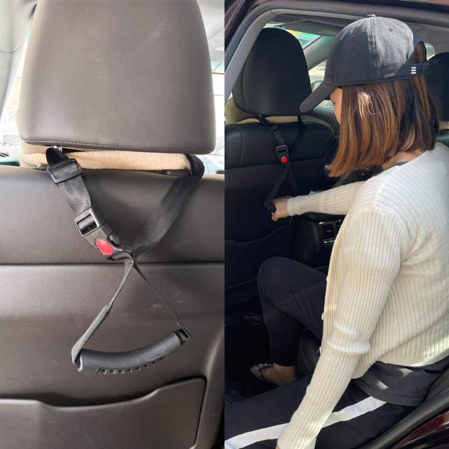 【並行輸入品】 ZipSeven Portable Car Handle Heavy Duty Automotive Handle Assistancの画像