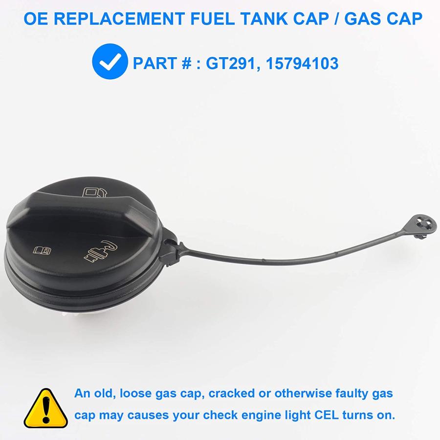 Gas Cap Fuel Cap Replace GT291 15794103 Compatible with Chevy GMC Buick
