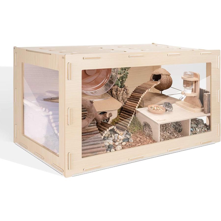 並行輸入品】 Niteangel Bigger World - MDF Aspen Terrarium (30 x 15
