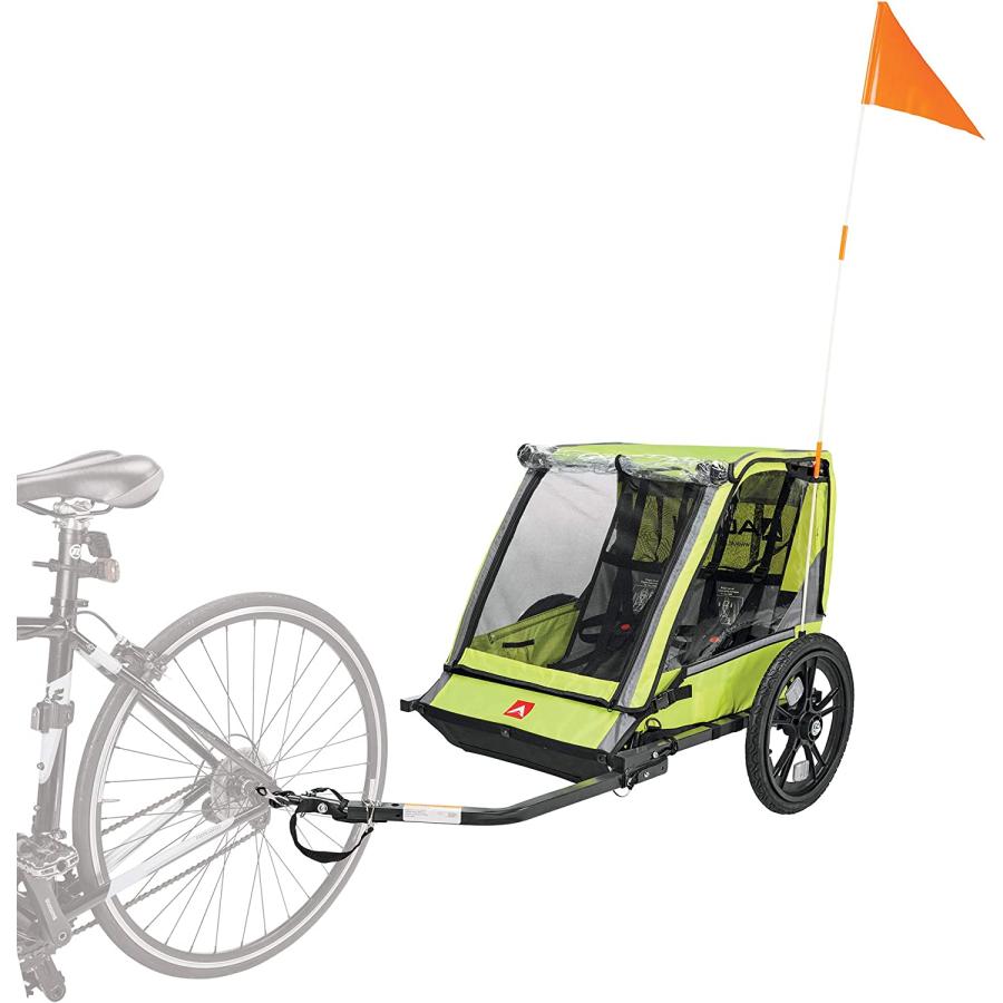 並行輸入品】 Allen Sports Hi-Viz 2-子供用 自転車トレーラー