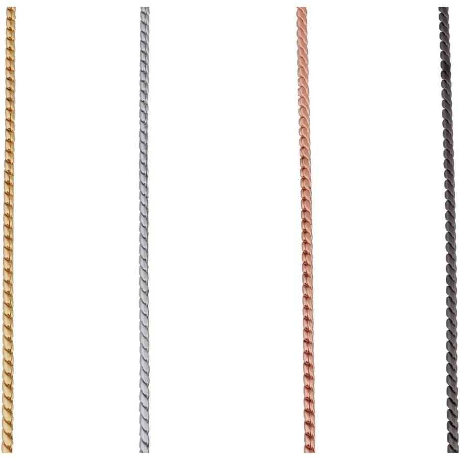 【並行輸入品】 Alvalley Metal Chain Dog Show Collar - Pet Slip Collar for Shows -_4