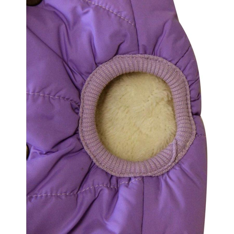 超可爱 JoyDaog 2 Layers Fleece Lined Warm Dog Jacket for Winter Cold Weather Soft Windproof Medium Dog Coat