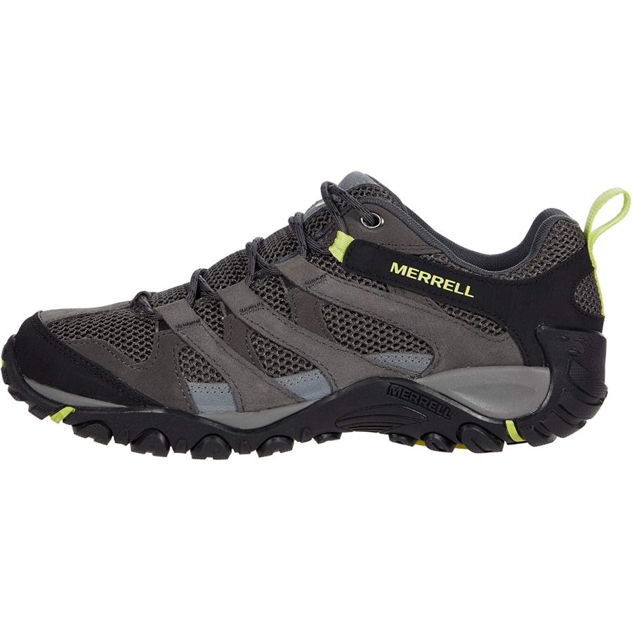 MERRELL MEN\'S ALVERSTONE HIKING BOOT - SIZE: MEN 13 - GRANITE/KEYLIME Merrell J036211 Mens Hiking Shoes Alverstone Mid GTX Granite  main image 4
