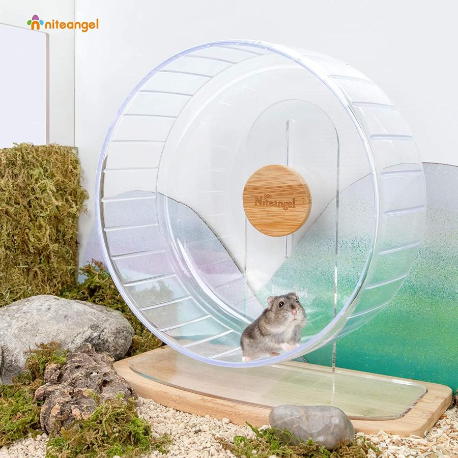 並行輸入品】 Niteangel Super-Silent Hamster Exercise Wheels