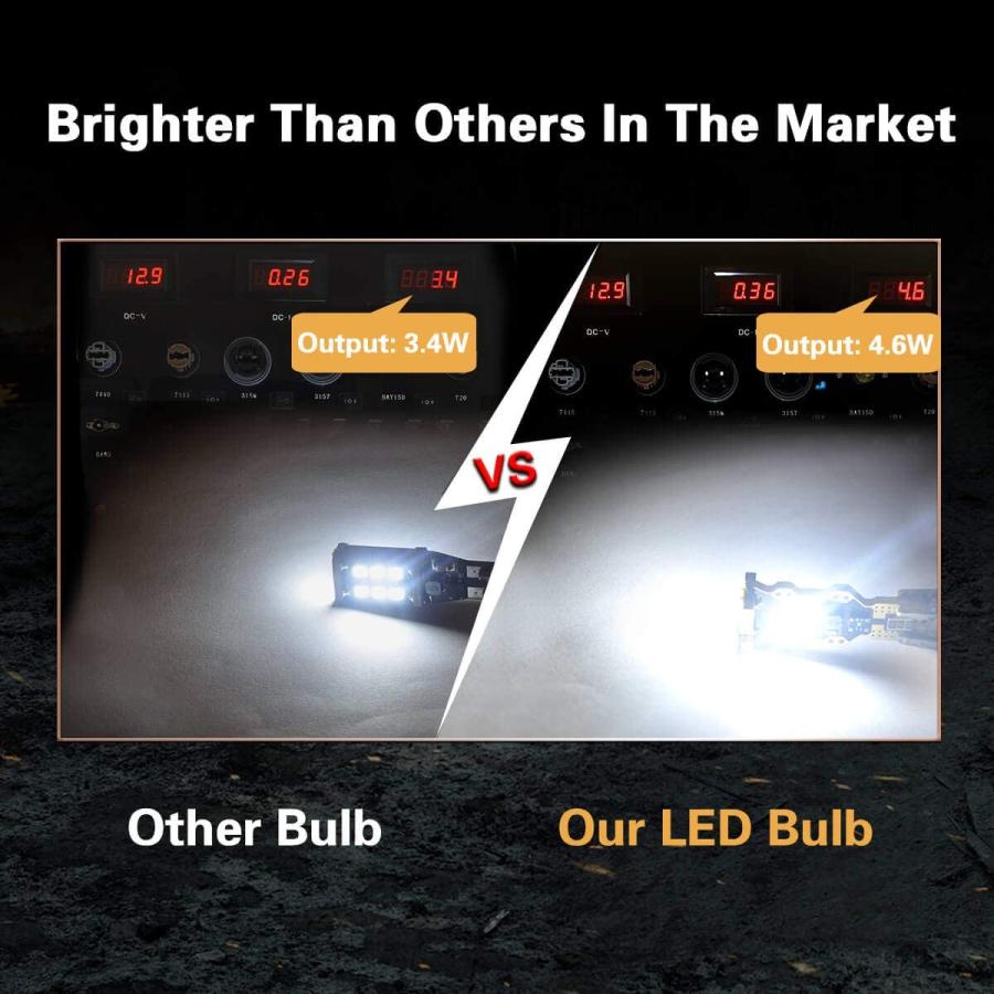 【並行輸入品】 LASFIT 921 912 LED Bulbs Cargo Light High Mount Stop 3rd Brake Ligh_3
