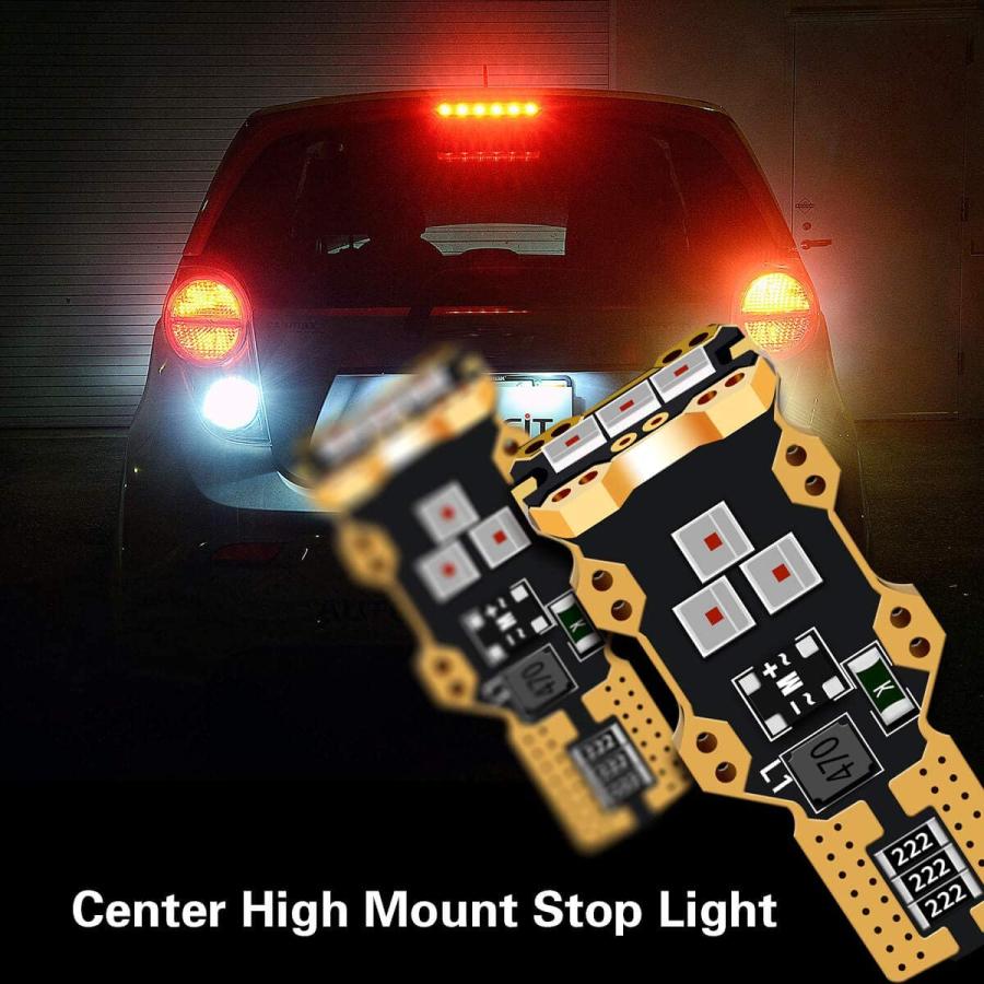 【並行輸入品】 LASFIT 921 912 LED Bulbs Cargo Light High Mount Stop 3rd Brake Ligh_5