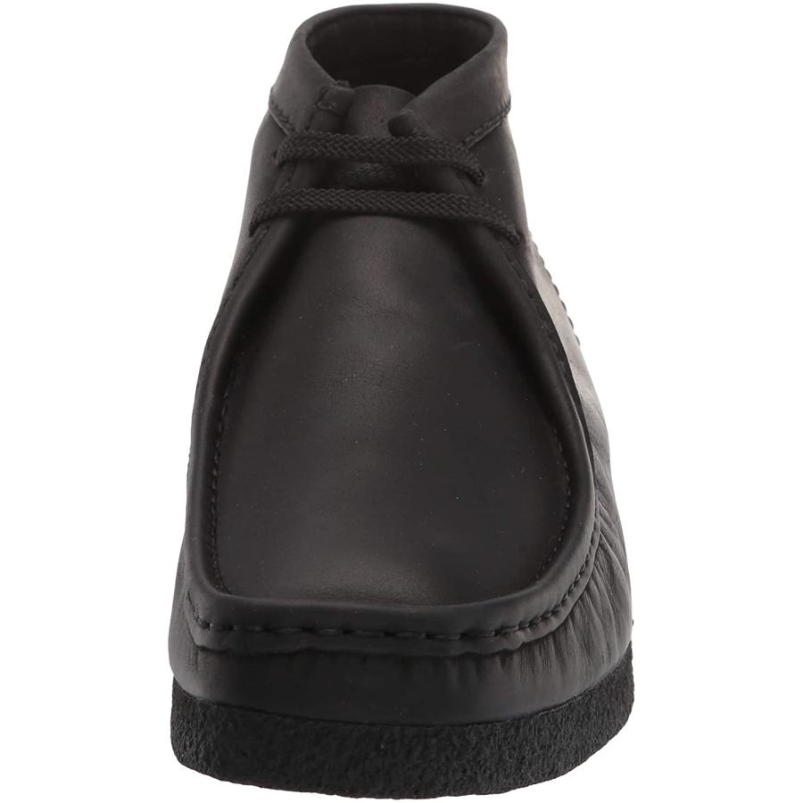 【未使用新品】CLARKS Shacre Boot ブラックレザー 27.5 Clarks Men's Shacre Boot Ankle Black Leather 9.5 並行輸入品