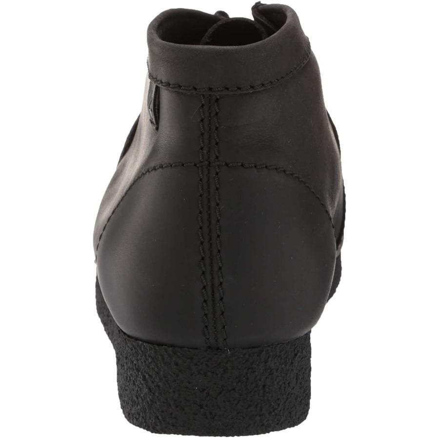 Clarks Men's Shacre Boot Ankle Black Leather 9.5 並行輸入品