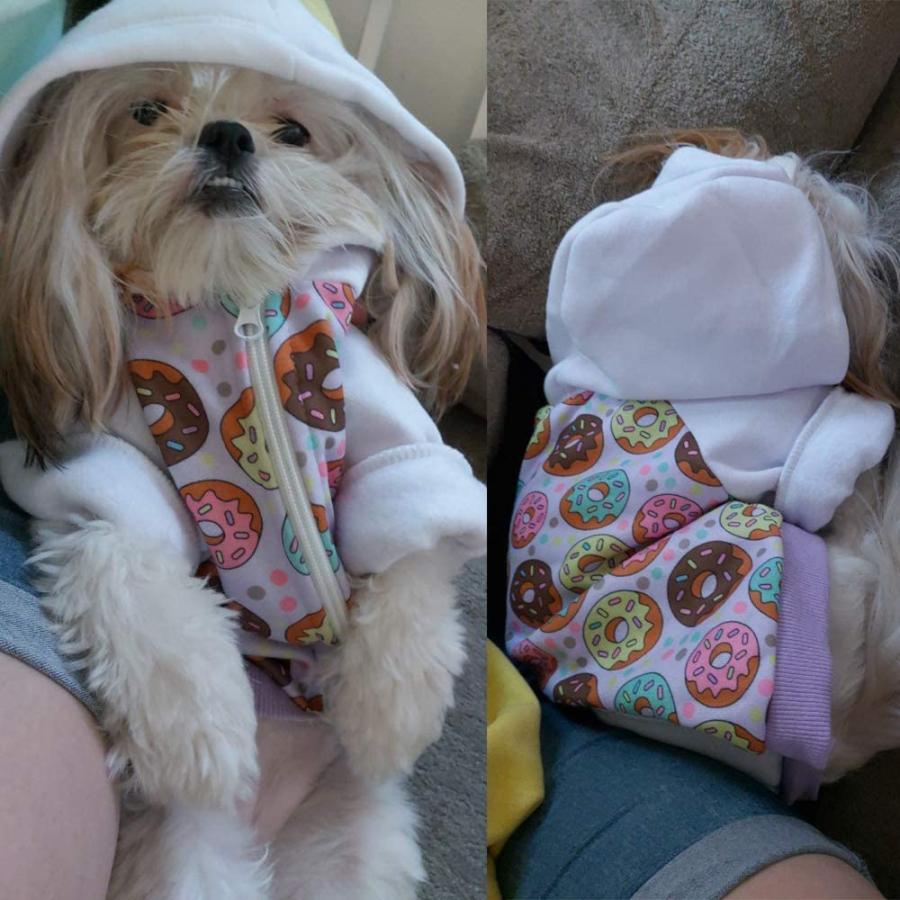 ブランド登録なし - 【並行輸入品】 Miaododo Puppy Dog Hoodie for Small Medium Dogs Hooded Sweatshirt w