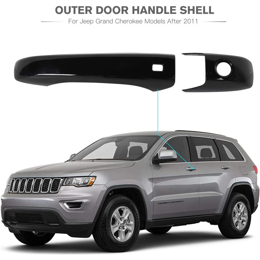 並行輸入品】 CheroCar ドアハンドルインスターカバーキット ジープ