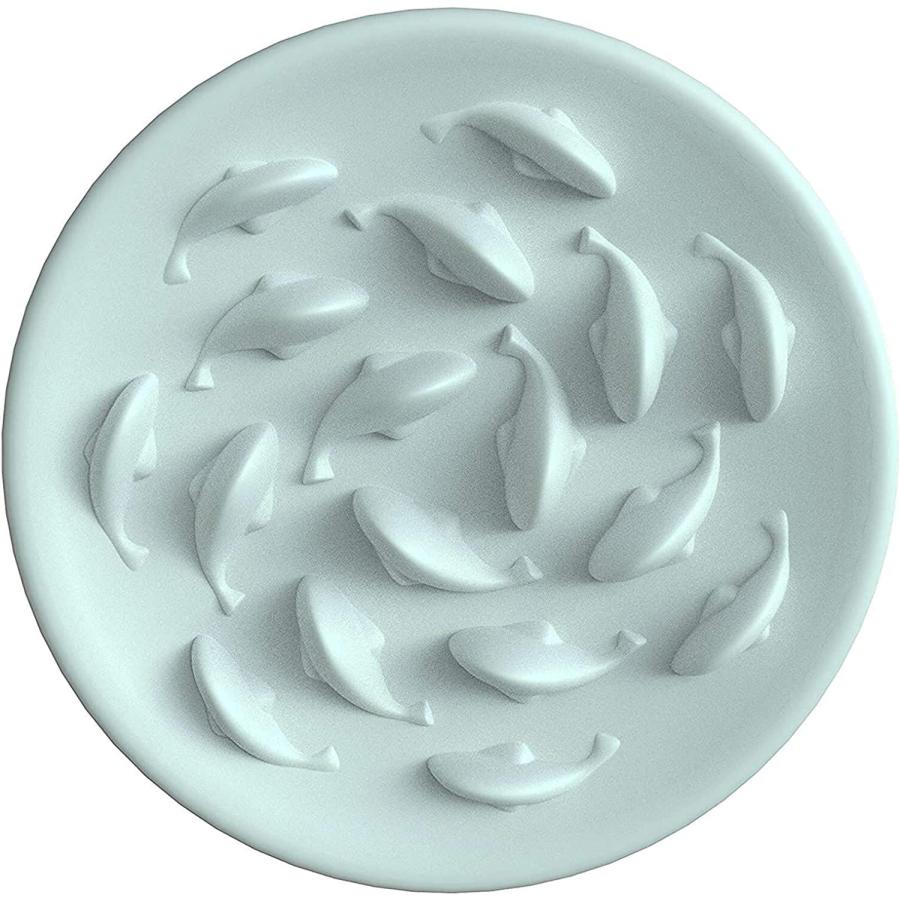 Slow Feeder Bowl for Cats and Small Dogs Cilkus Fish Pool Design Fun