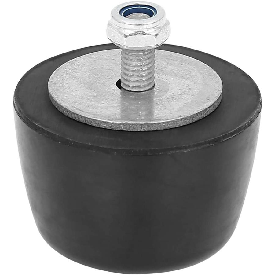 【並行輸入品】 X AUTOHAUX 2 Pcs Black Rubber Bumper Cushion Hood Bump Stop for Jeeの画像