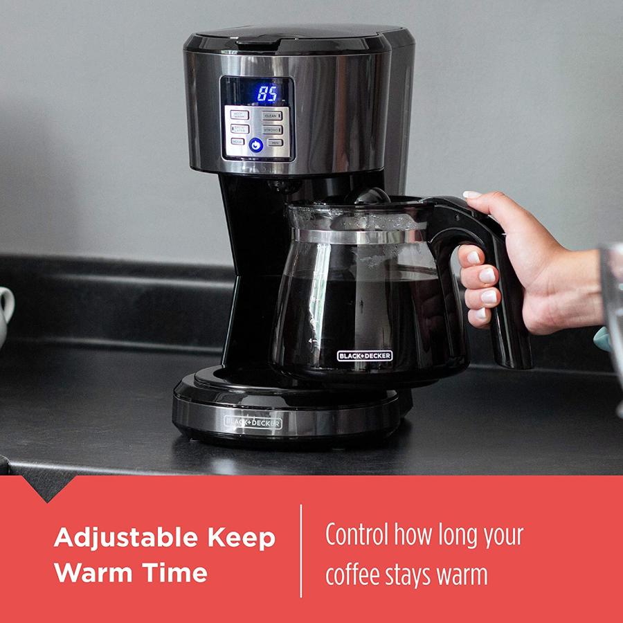 BLACK+DECKER CM1331BS 12カップ 並行輸入品 : GoodChoice