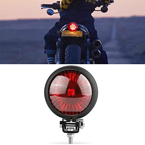 【並行輸入品】 自動二輪車 テールランプ 赤いこと 8 LED 立ちふさがる照明ランプ ハーレー クリーヴァ ボバー 喫茶店 レーサー自動二輪車用 DRE