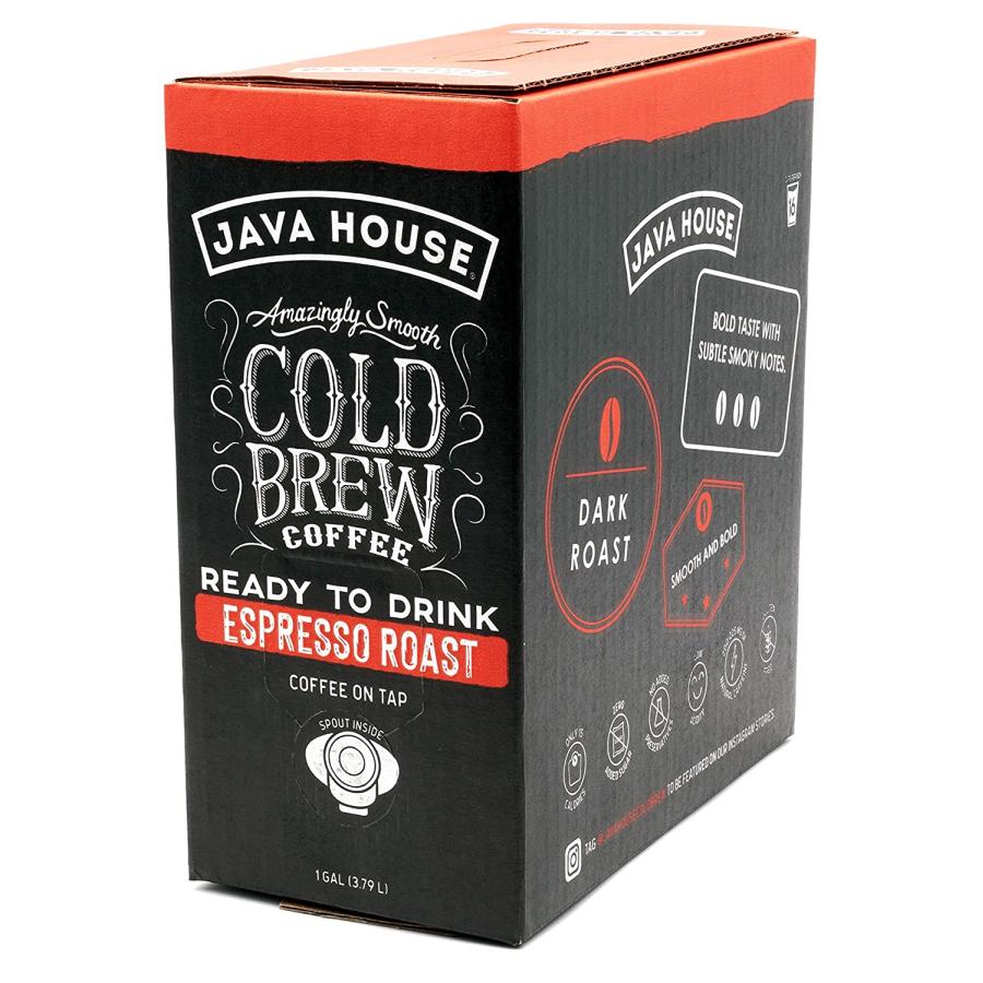 Java House Cold Brew Coffee On Tap  Espresso  128 Fl Oz　並行輸入品｜dep-good-choice｜06