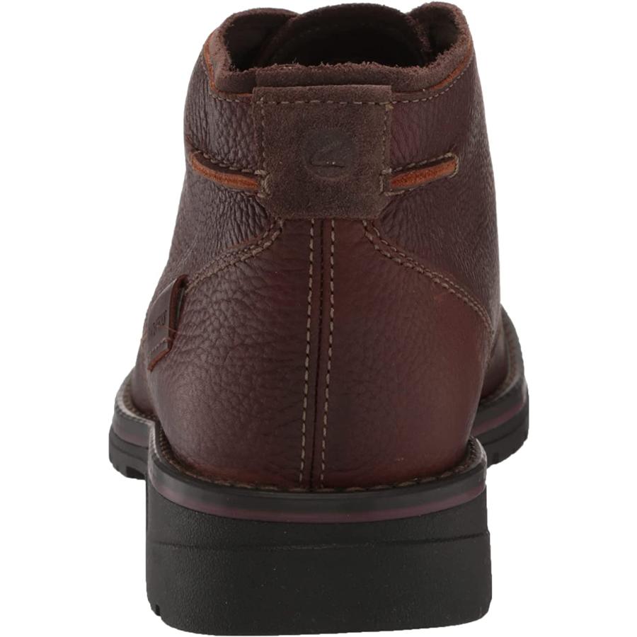 Clarks Men's Morris Peak Waterproof Chukka Boot  Brown Tumbled Leather  10.5 Wide　並行輸入品｜dep-good-choice｜03