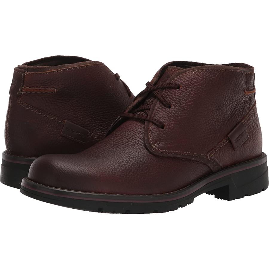 Clarks Men's Morris Peak Waterproof Chukka Boot  Brown Tumbled Leather  10.5 Wide　並行輸入品｜dep-good-choice｜07