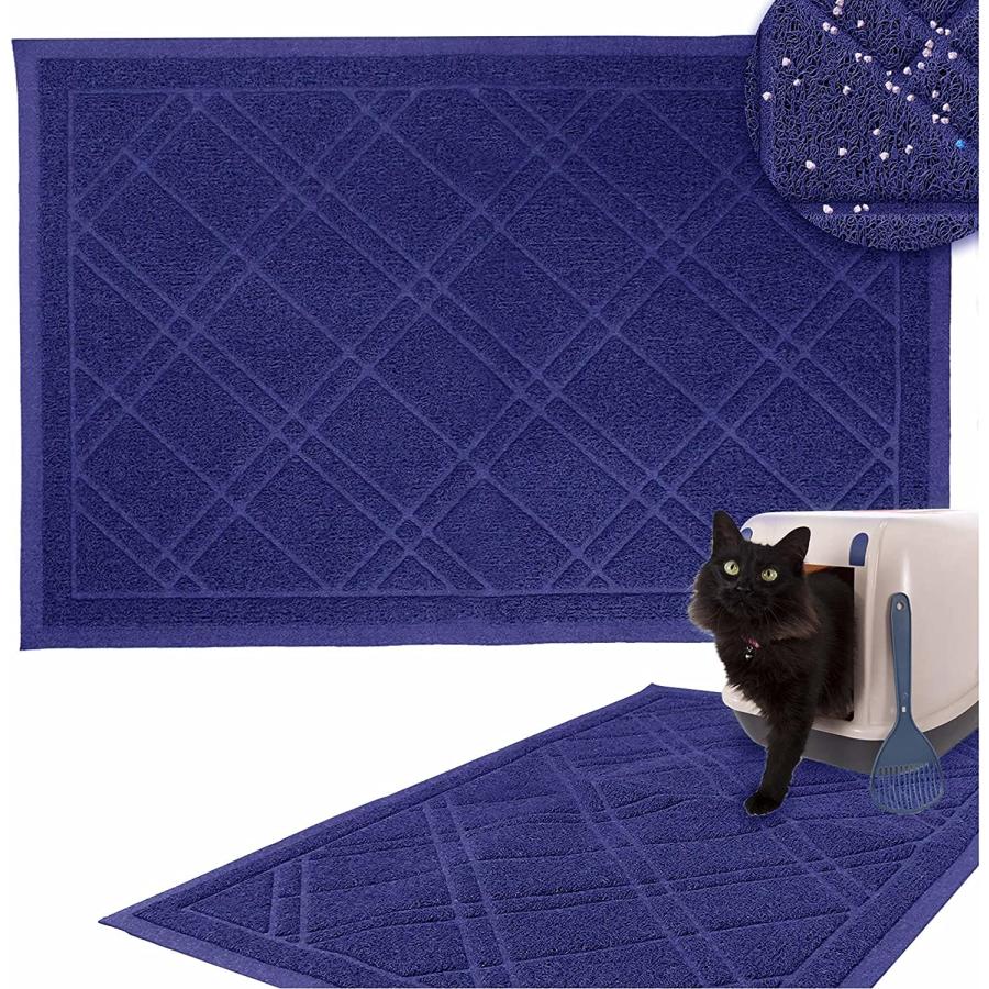 Katzenstreu-Matte Von Downtown Pet Supply – Rutschfeste, Wasserdichte Matte Fürs Katzenklo