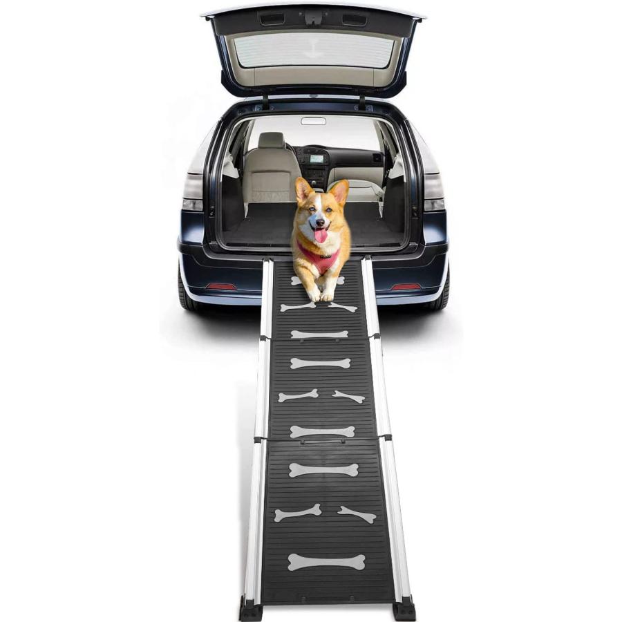 折りたたみスロープ 犬用 並行輸入品】 ROBLOCK 犬用スロープ 折りたたみ式ペット SUV用