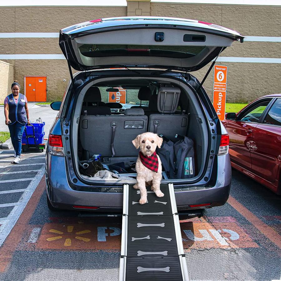 並行輸入品】 ROBLOCK 犬用スロープ 折りたたみ式ペット SUV用スロープ