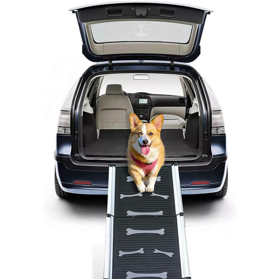 並行輸入品】 ROBLOCK 犬用スロープ 折りたたみ式ペット SUV用スロープ