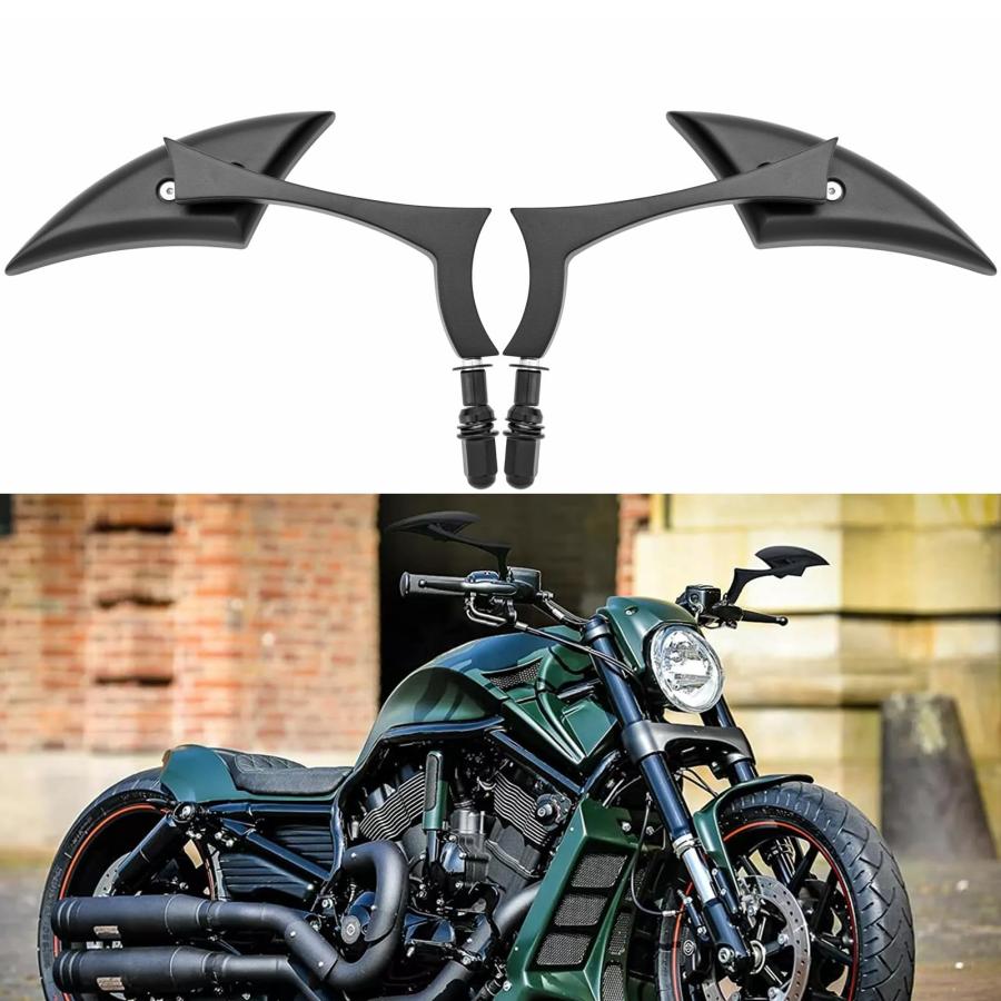 並行輸入品】 8mm スピアブレード アルミニウム オートバイ サイド