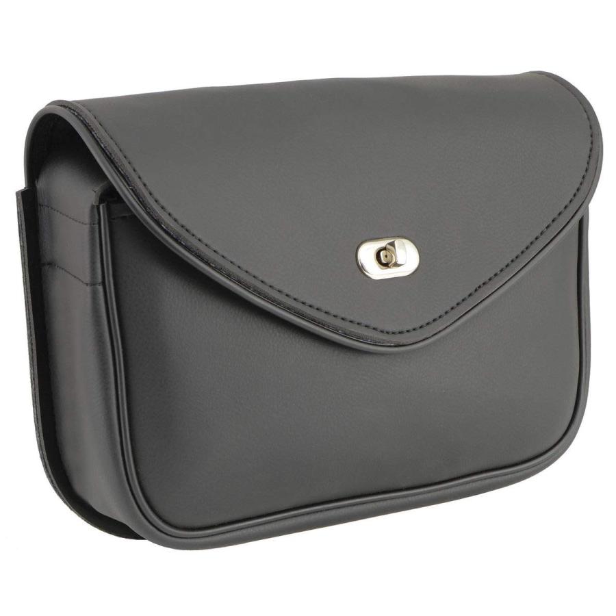 バッグ 1234 並行輸入品】 Milwaukee Leather SH63301 ブラック PVC エクストラ
