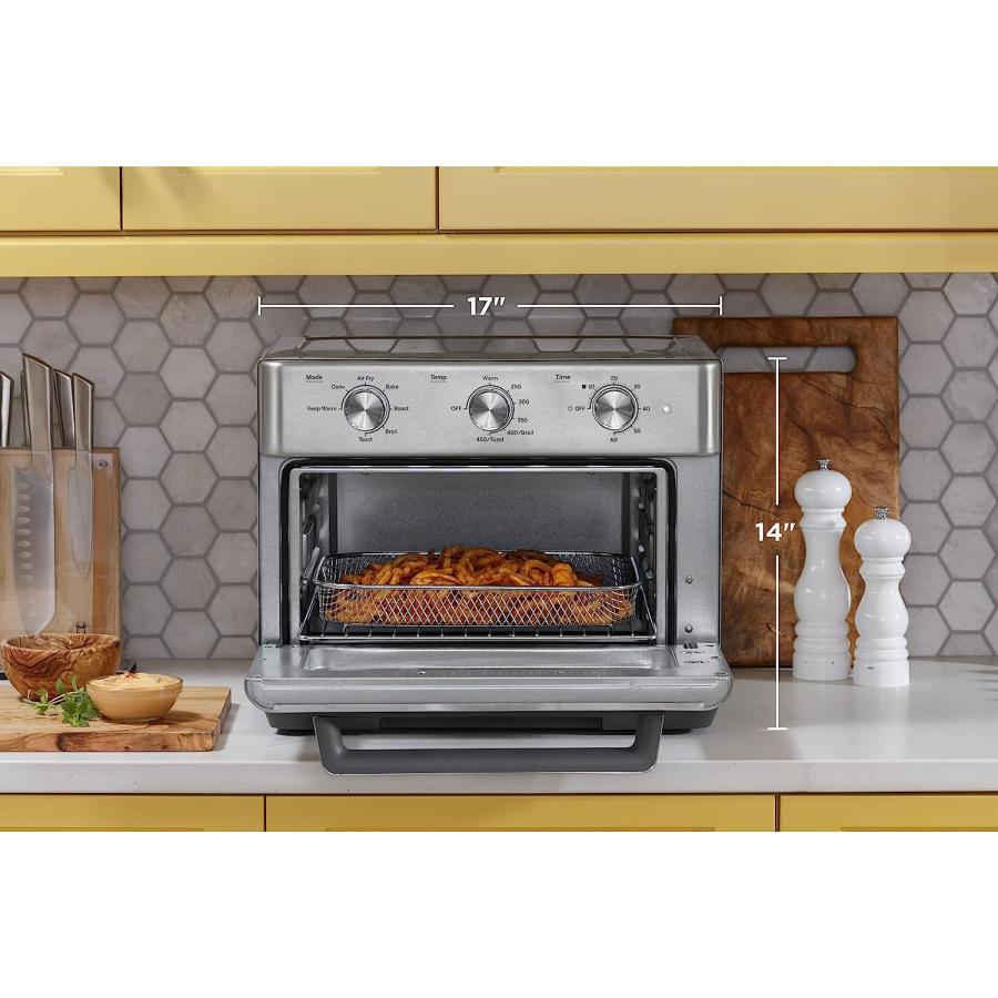 GE Mechanical Air Fryer Toaster Oven + Accessory Set | Convection Toaster with 7 Cook Modes | Large Capacity Oven - Fits 12inch Pizza | Countertop｜dep-good-choice｜02