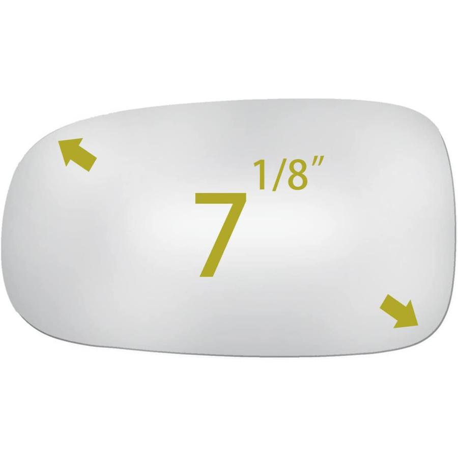 【並行輸入品】 BOOLEE Mirror Glass Replacement Fit For 2003-2011 SAAB 9-3 2003-200の画像