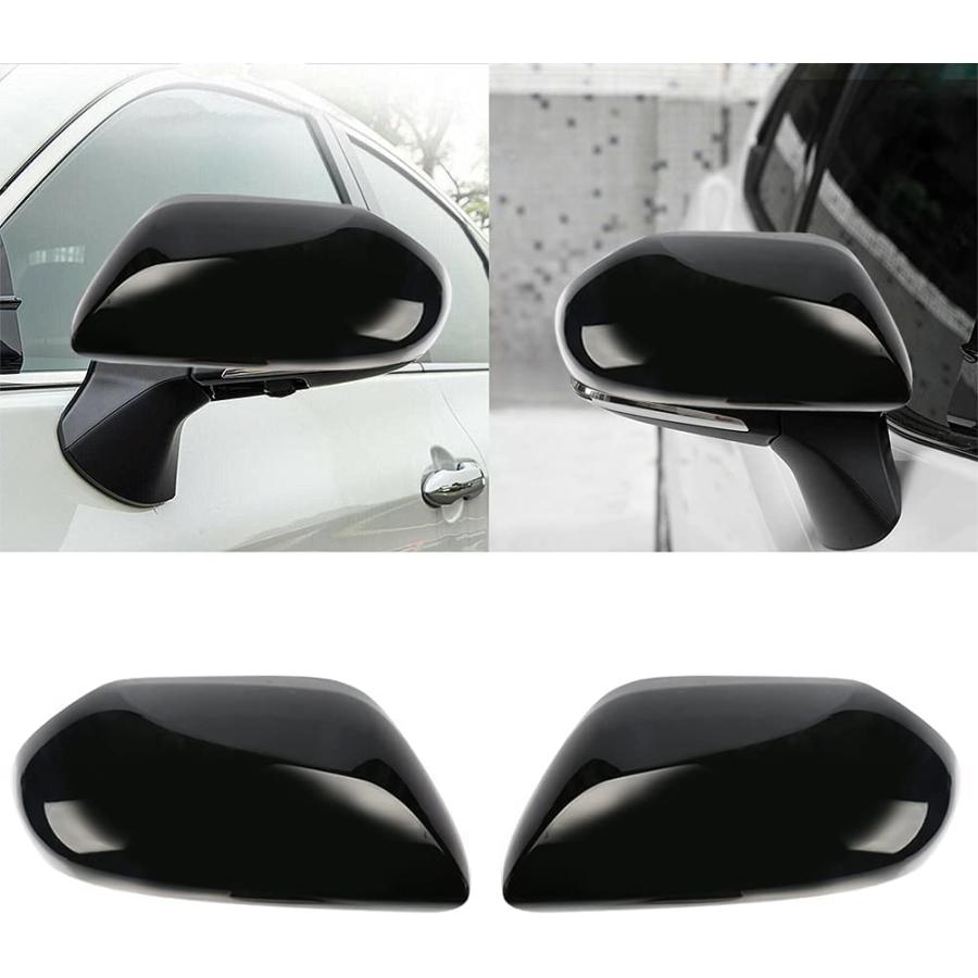 【並行輸入品】 sportuli Black Side Door Mirror Caps + Door Handle Covers Replace f_4