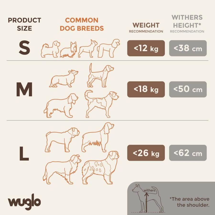 Wuglo Extra Stable Dog Car Seat Reinforced Car Dog Seat for Medium