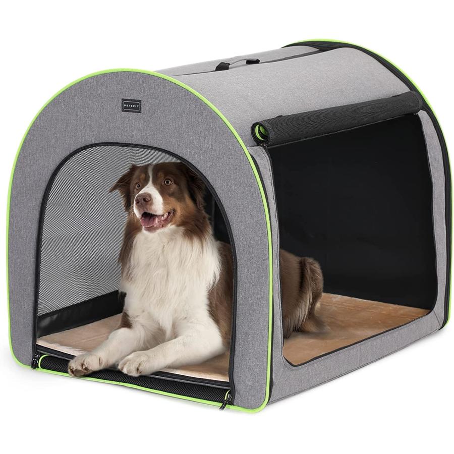 Petsfit Dog Crate Foldable Soft Portable Travel Kennel with Washable