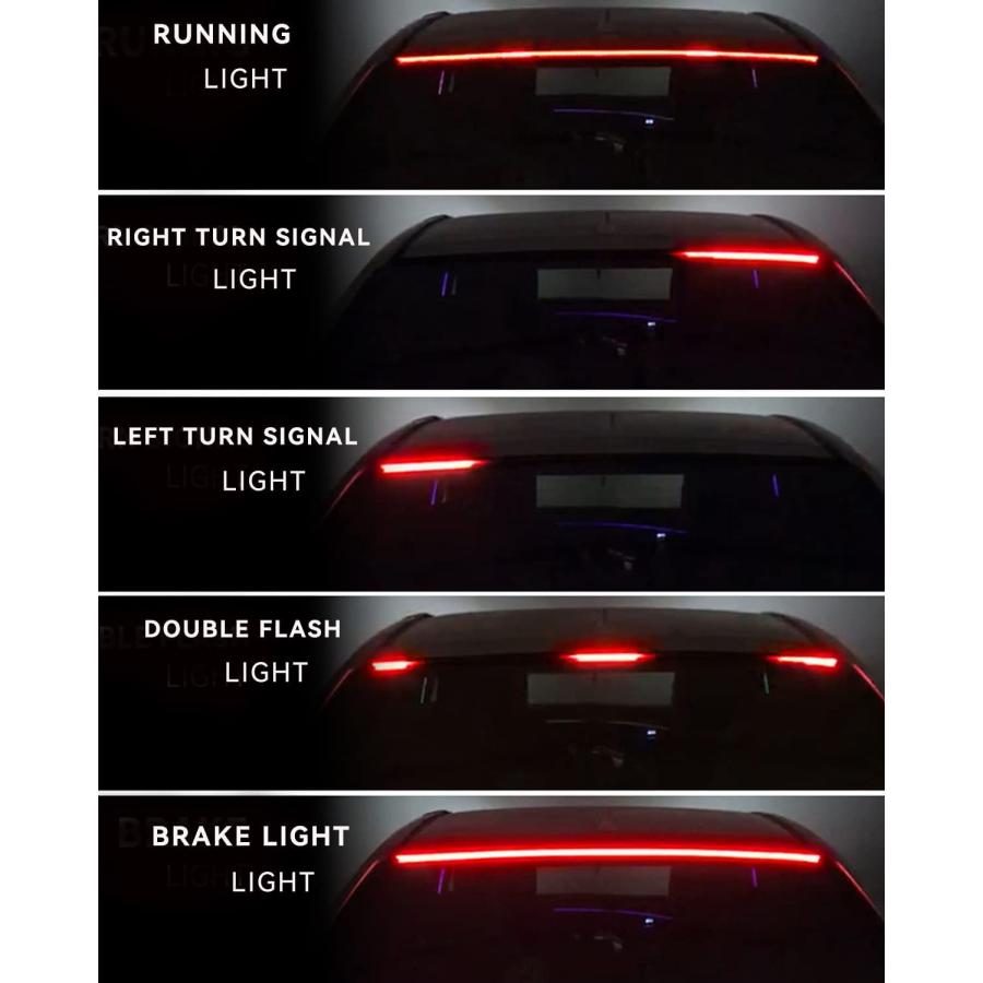 【並行輸入品】 Keiurot Led Third Brake Light Strip with Sequential Turn Signal  3rの画像