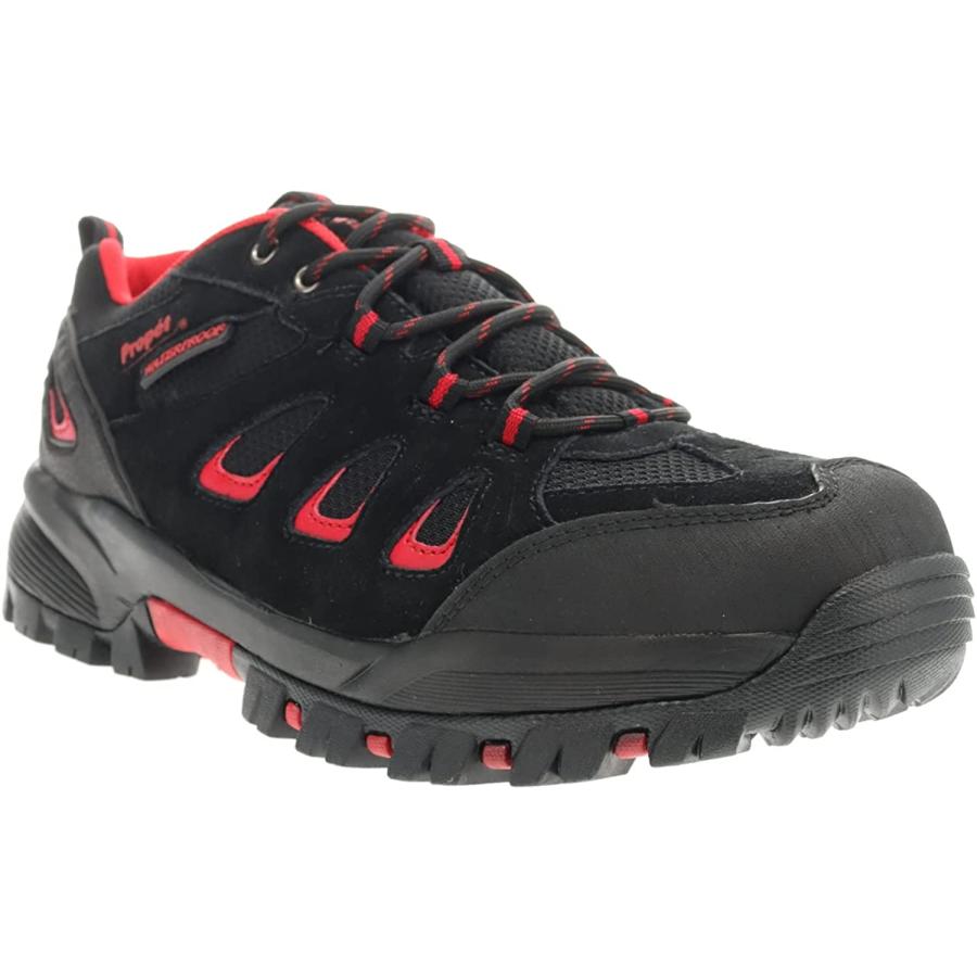 【並行輸入品】 Propet Men's Ridge Walker Low Black/Red Hiking Boot 9 XW USの画像